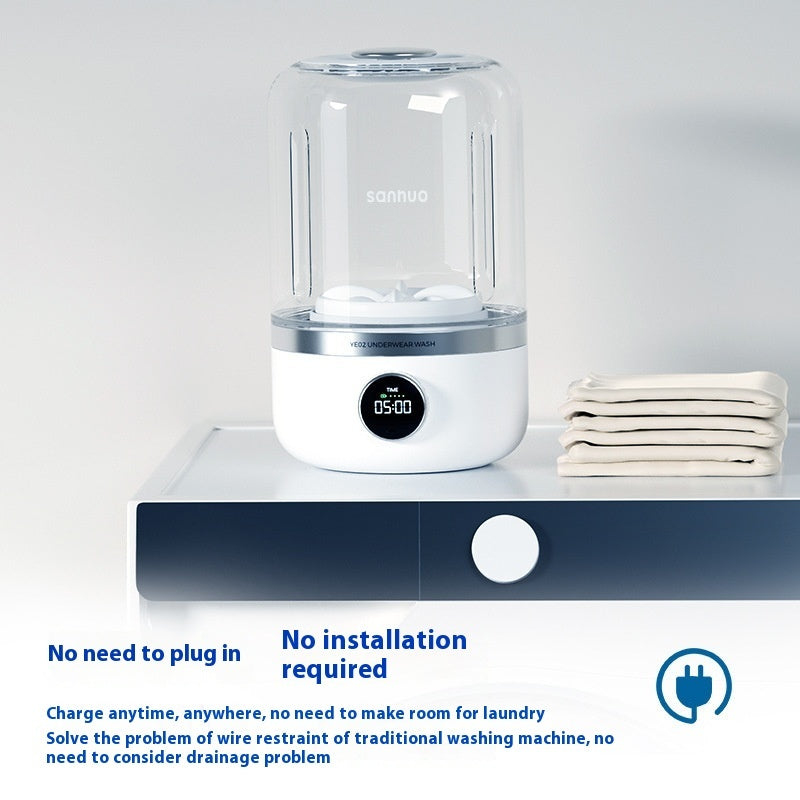 Mini Rechargeable Washing Machine Underwear