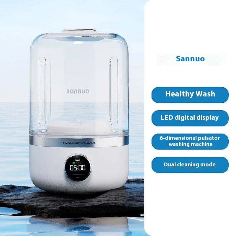 Mini Rechargeable Washing Machine Underwear