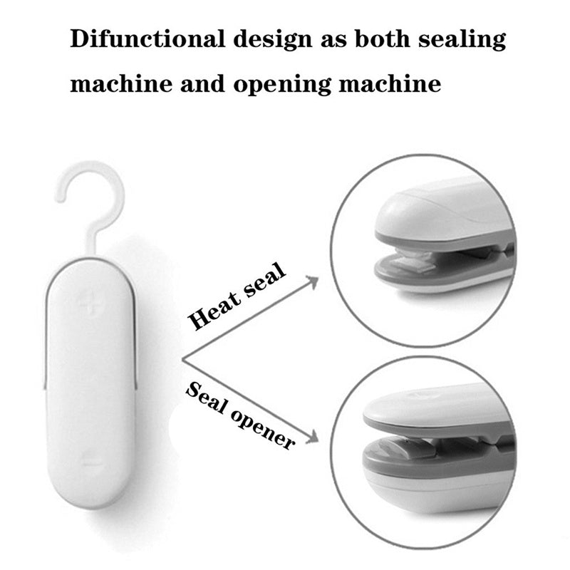 Portable Snack Bag Opener & Sealer